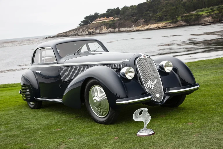 Alfa Romeo 8C 2900B mit Best of Show Trophäe beim Pebble Beach Concours d’Elegance 