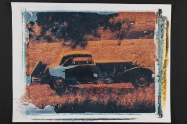 Polaroid Transfer
Mercedes-Benz 500K
8 × 10 inch / ca. 20,3 × 25,4 cm
Transfer auf Papier
Unikat. 1997