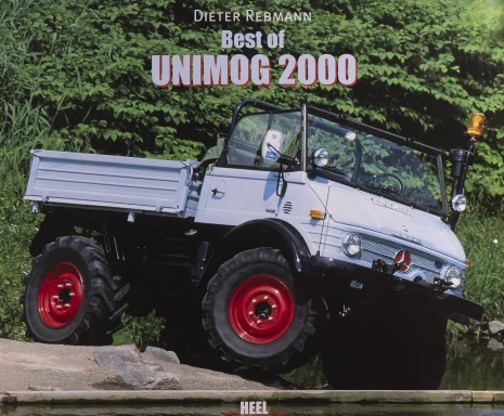 Titel des Unimog-Kalenders „Best of Unimog 2000“ mit Mercedes-Benz Unimog U 406